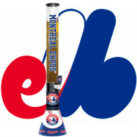 BEER DRINK TUBE - MLB - MONTREAL EXPOS 
